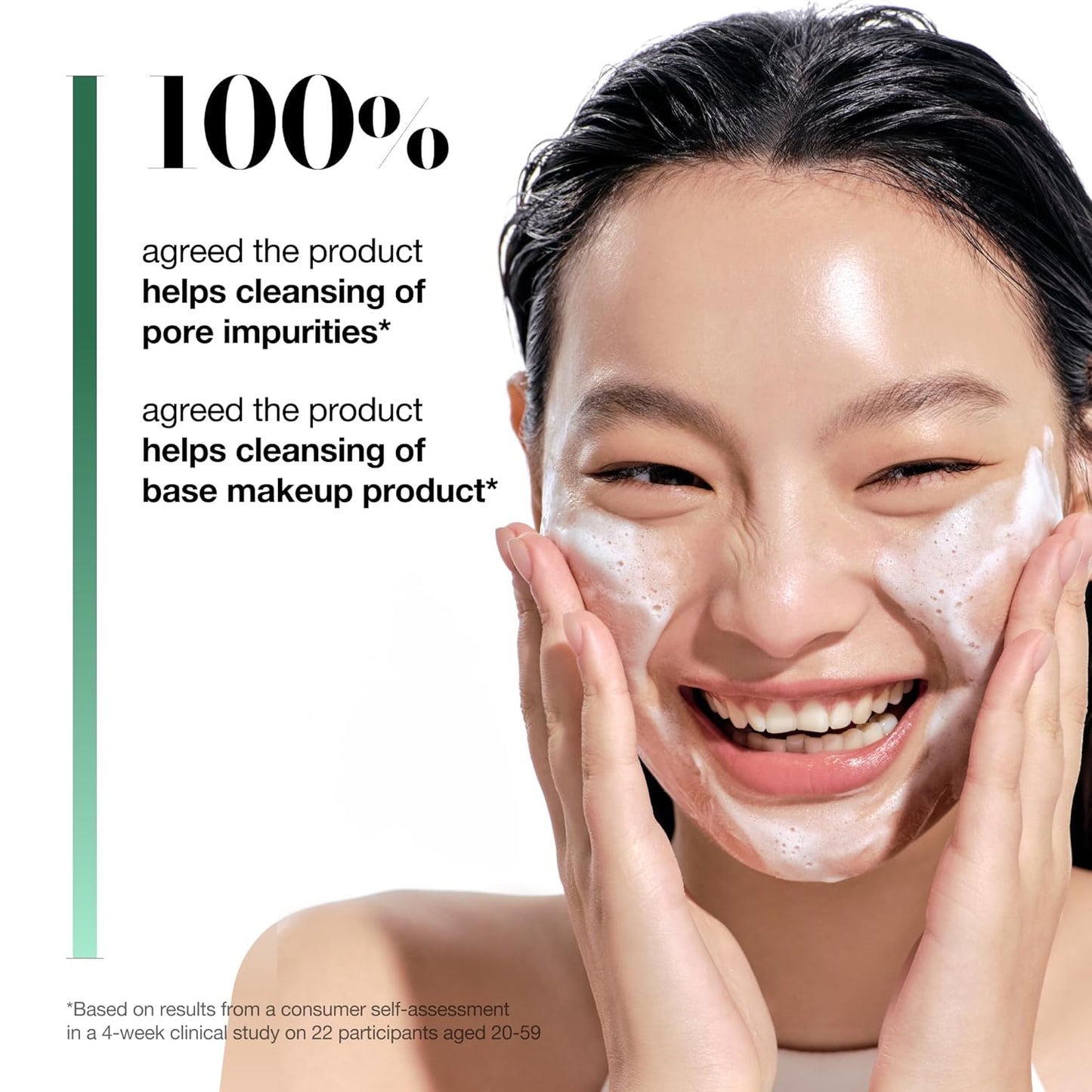 Heartleaf Quercetinol Pore Deep Cleansing Foam, Face Wash for Pore Refining Cleanser, Hydrating Daily Facial Cleanser for Double Cleansing, Gentle Foaming with BHA, Korean Skincare, 5.07 Fl.Oz.