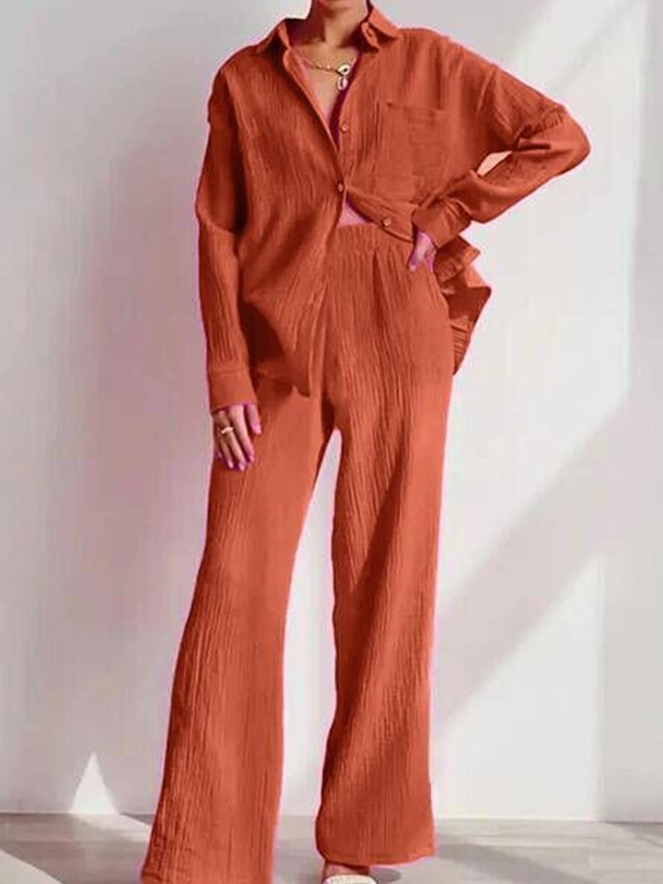 Two Piece Pants Set