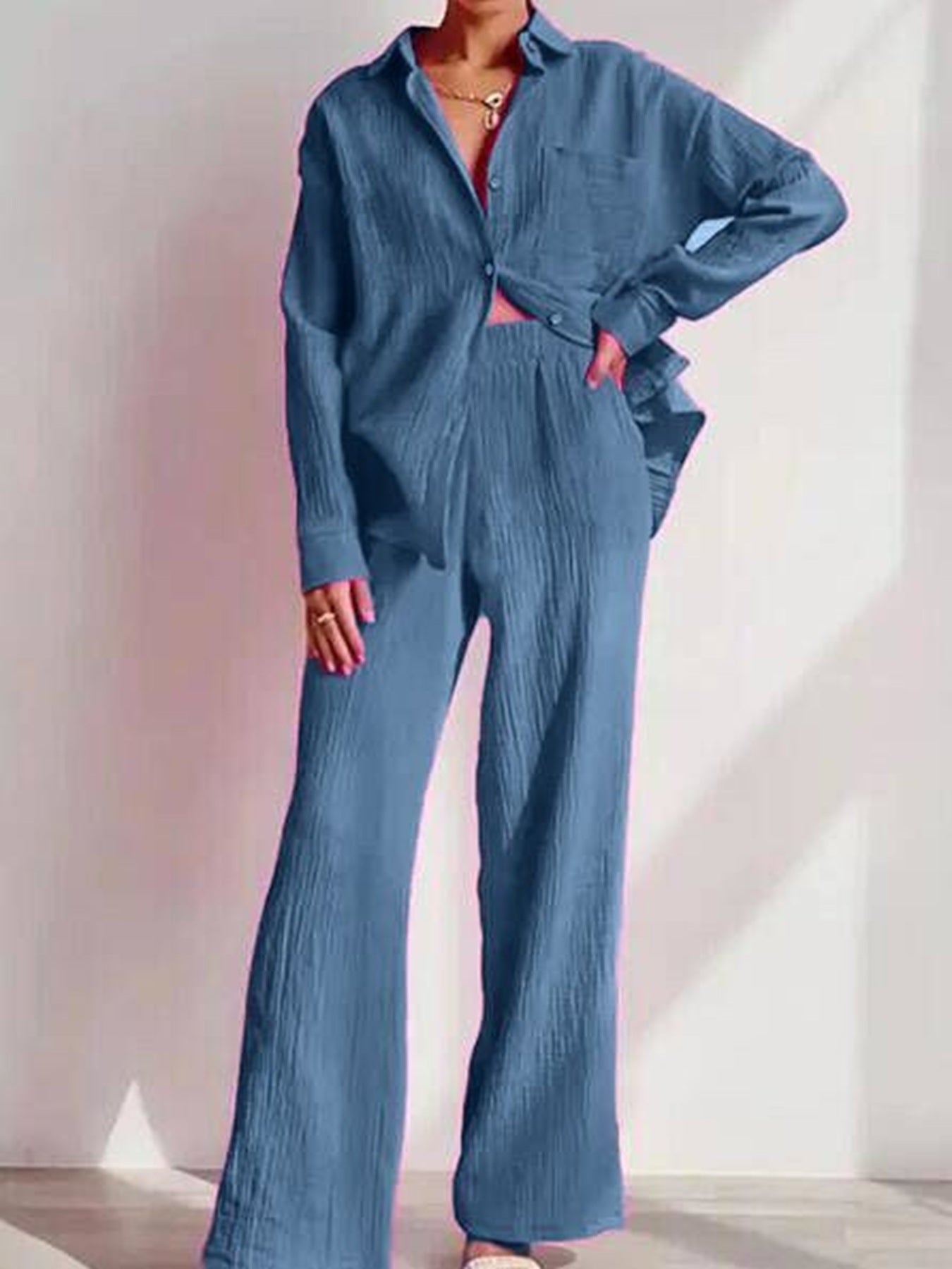 Two Piece Pants Set