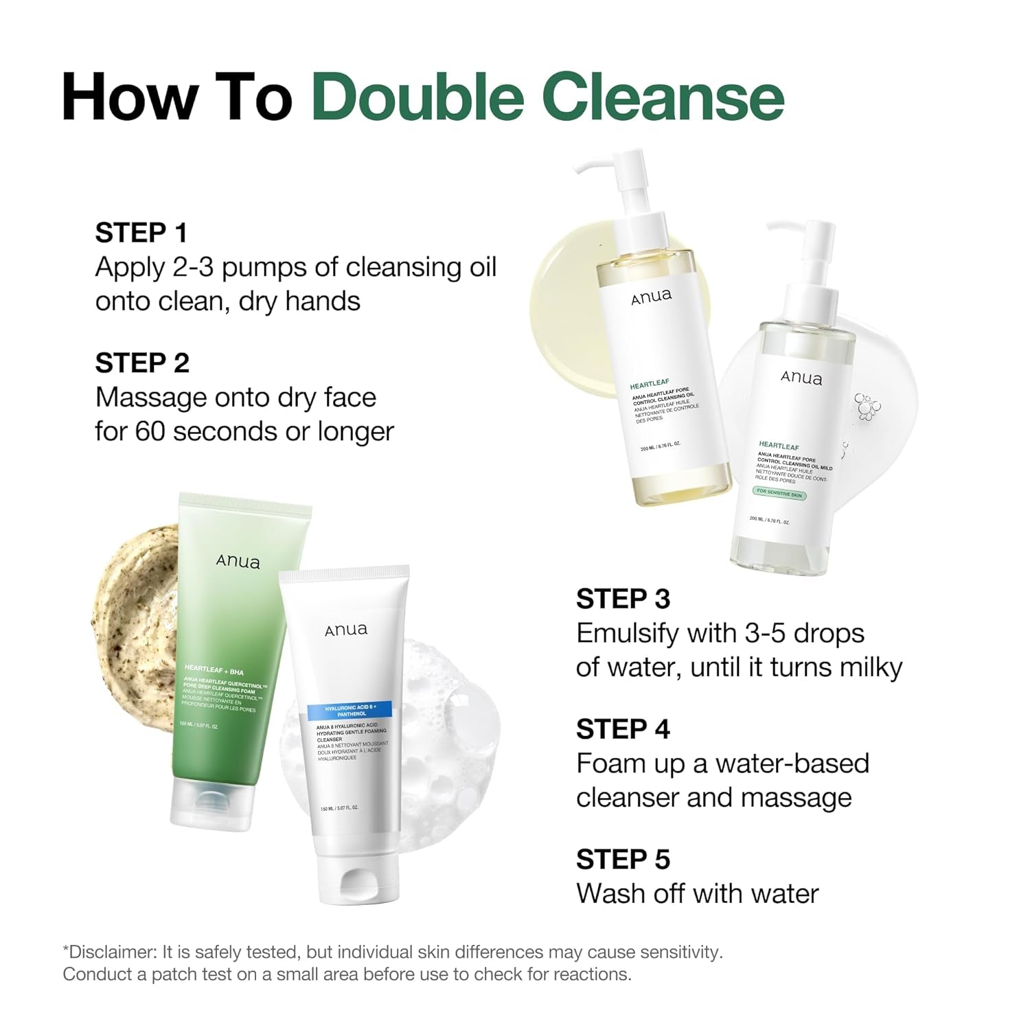 Heartleaf Pore Control Cleansing Oil, Oil Cleanser for Face, Makeup Blackhead Remover, Korean Skin Care 6.76 Fl Oz(200Ml) (Original)